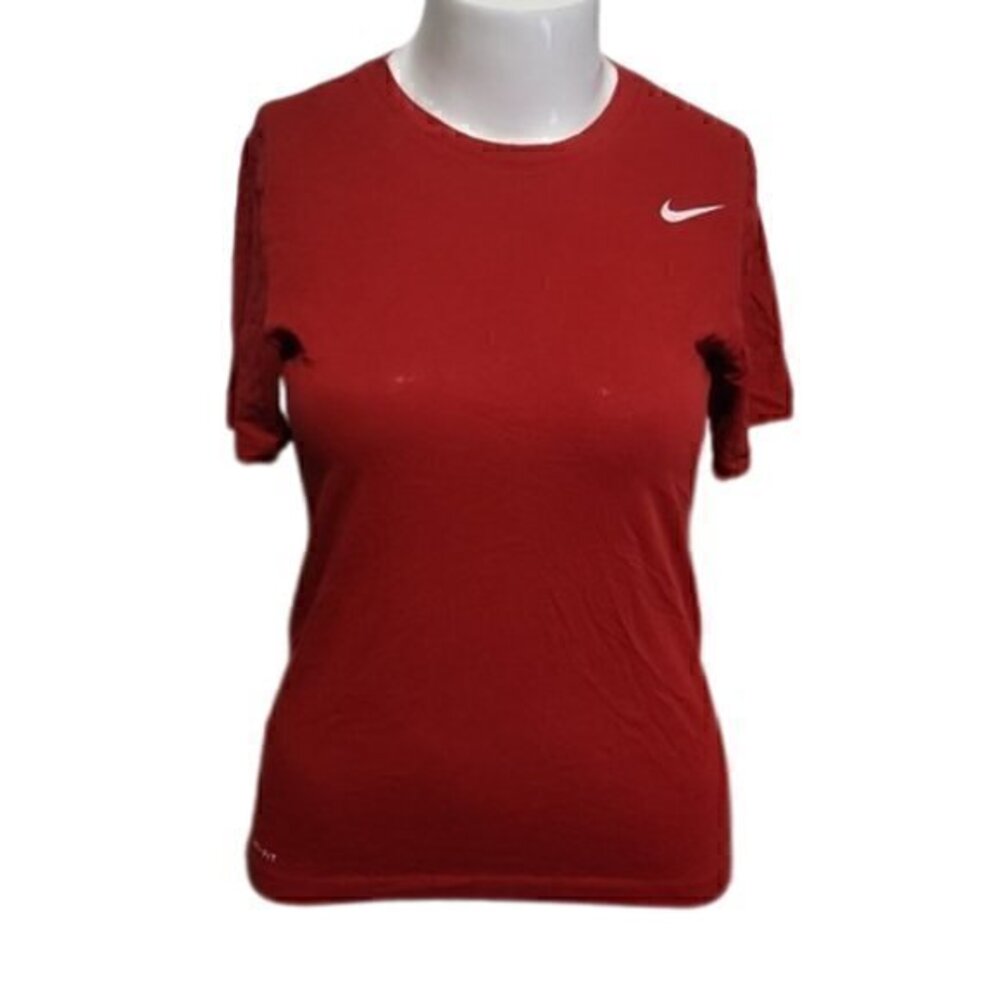 [Nike] Red Dri-Fit Short Sleeve - Size S